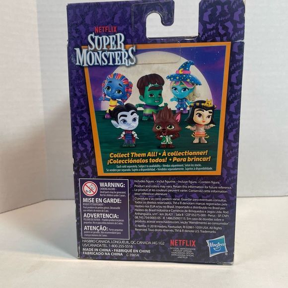 ADD ON ONLY BNIB Playskool Netflix Super Monsters Frankie Mash approx 4” figure - Picture 3 of 7